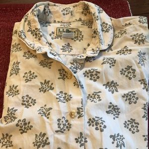 LL Bean button down shirt